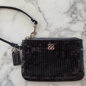 Black Coach Clutch